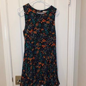 Forever 21 Black Floral Dress